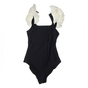 Sleeper Black and White One Piece Swimsuit